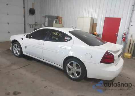 2008 Pontiac Grand Prix Gxp z USA, uszkodzony, nr VIN 2G2WC55C581137408